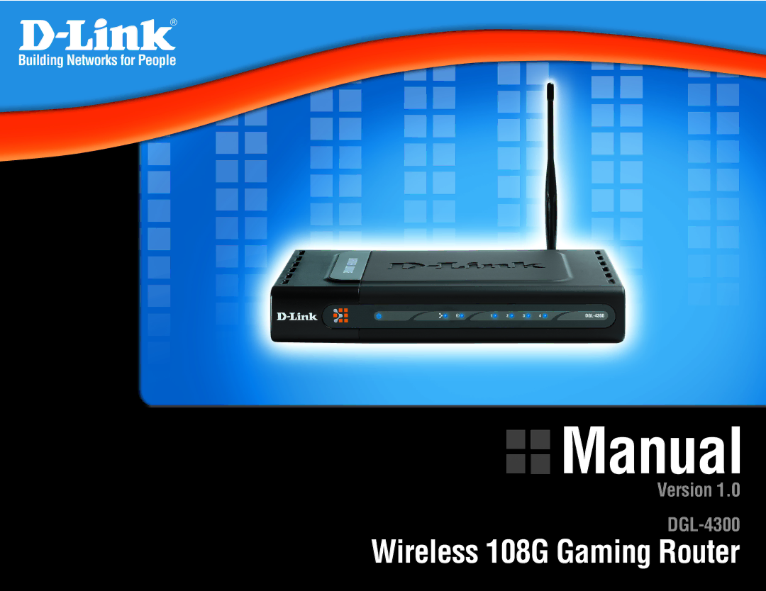 D-Link DGL-4300 manual 