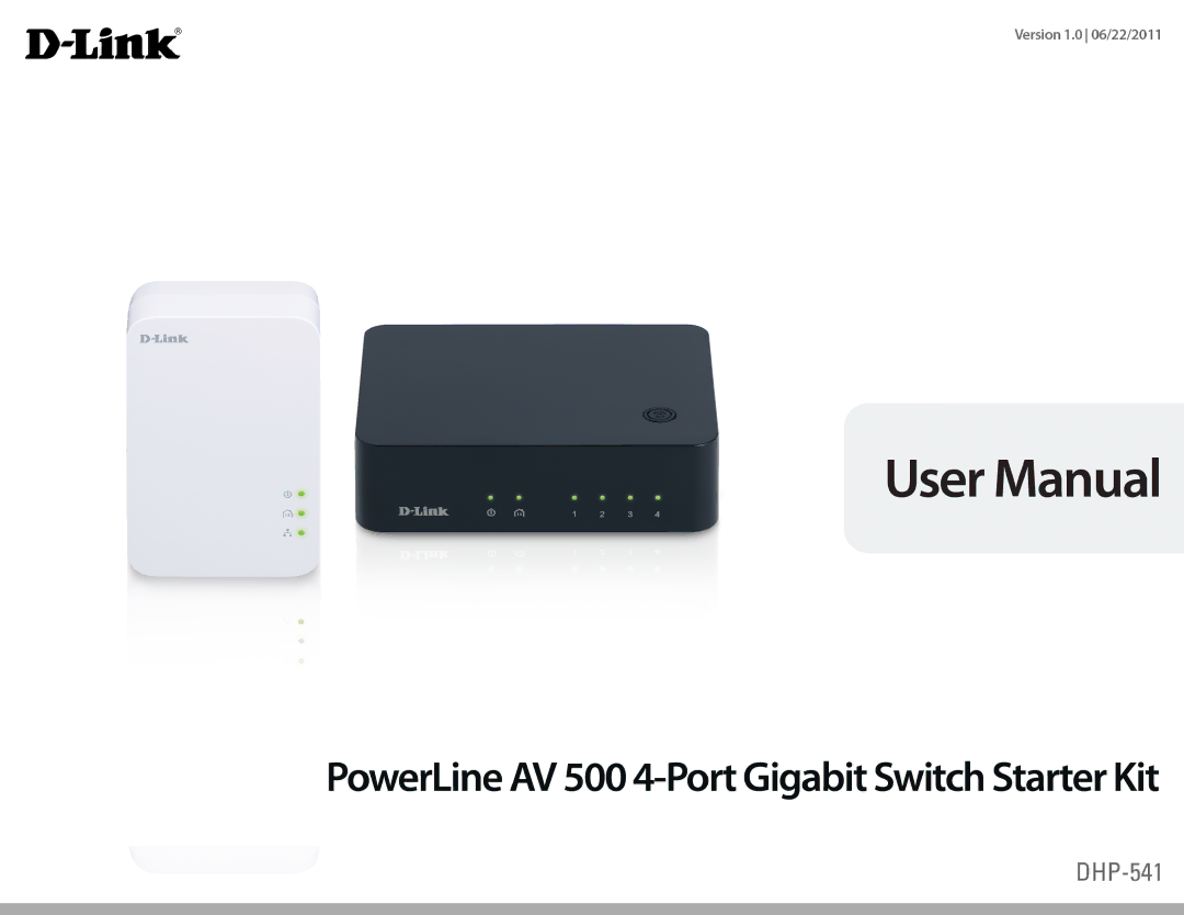 D-Link DHP-541 manual 