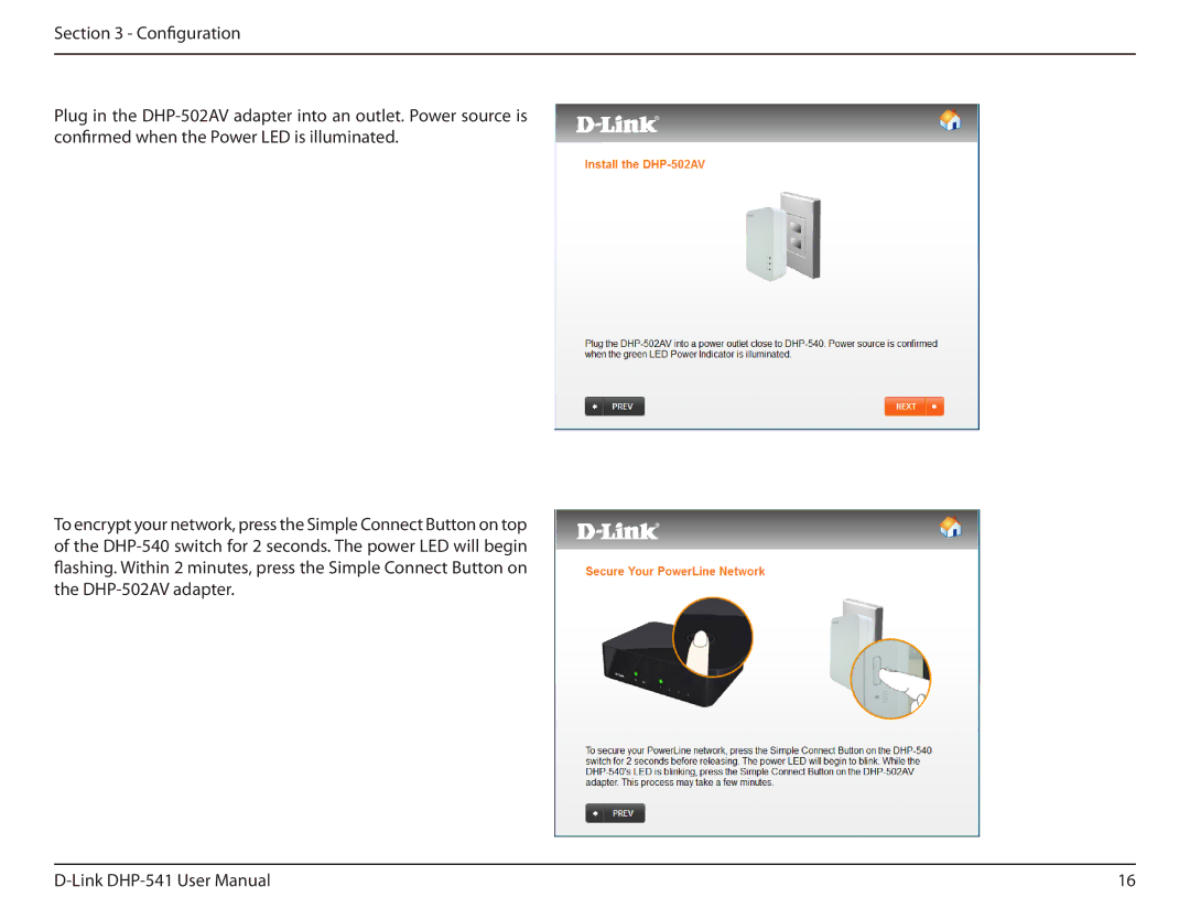 D-Link DHP-541 manual 