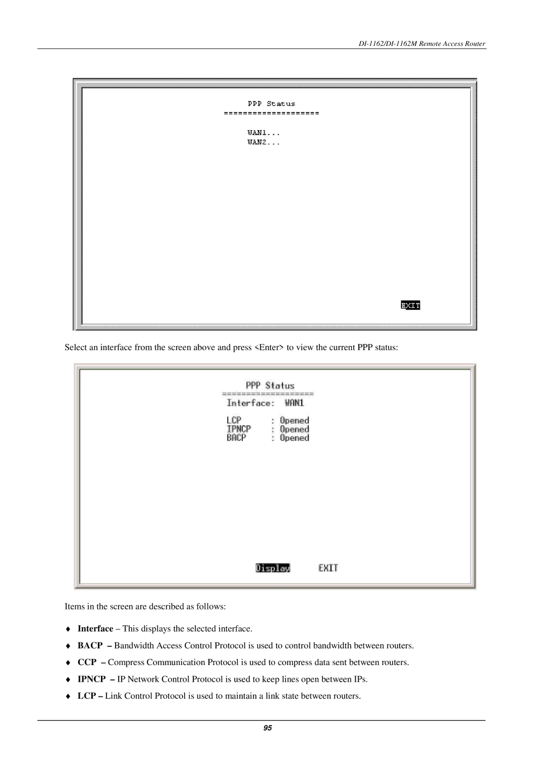 D-Link manual DI-1162/DI-1162M Remote Access Router 