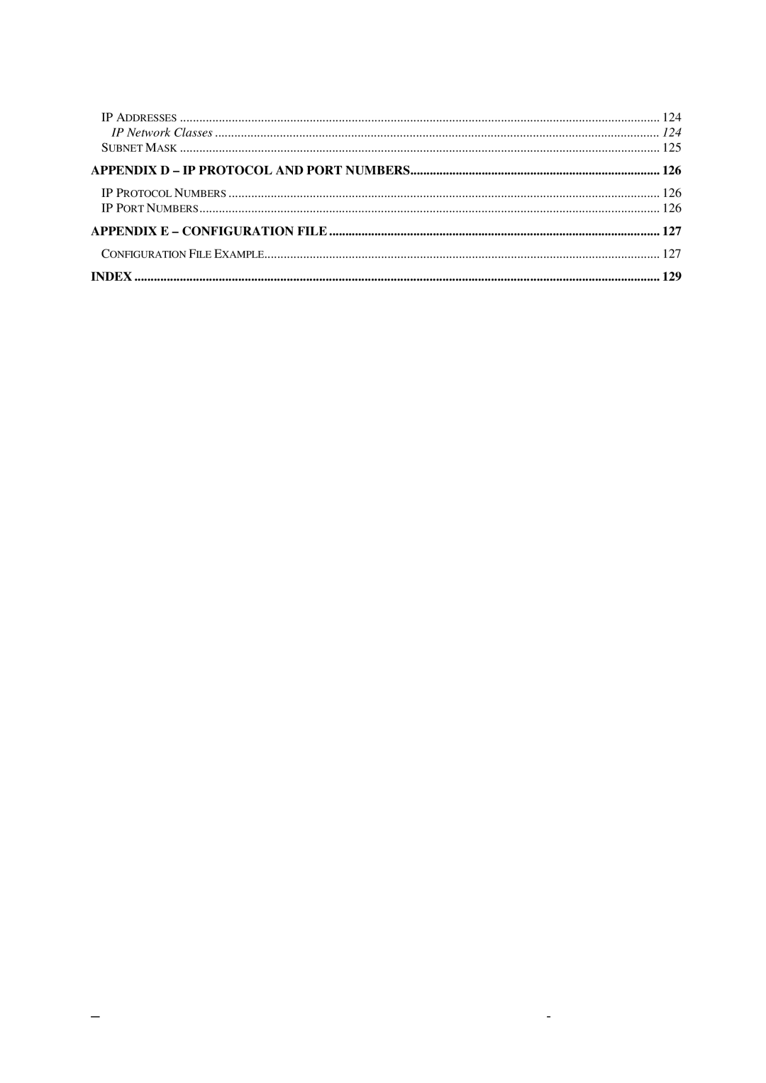 D-Link DI-1162M manual Appendix D IP Protocol and Port Numbers 