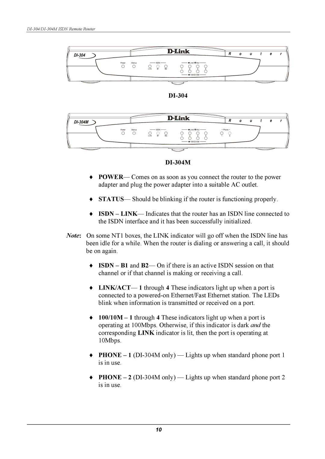 D-Link manual DI-304 DI-304M 