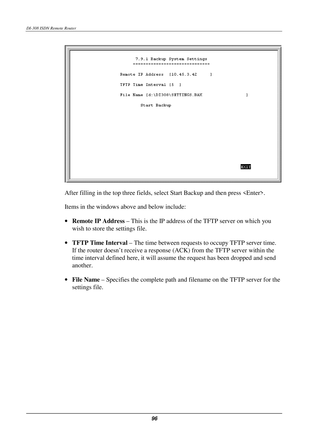 D-Link manual DI-308 Isdn Remote Router 