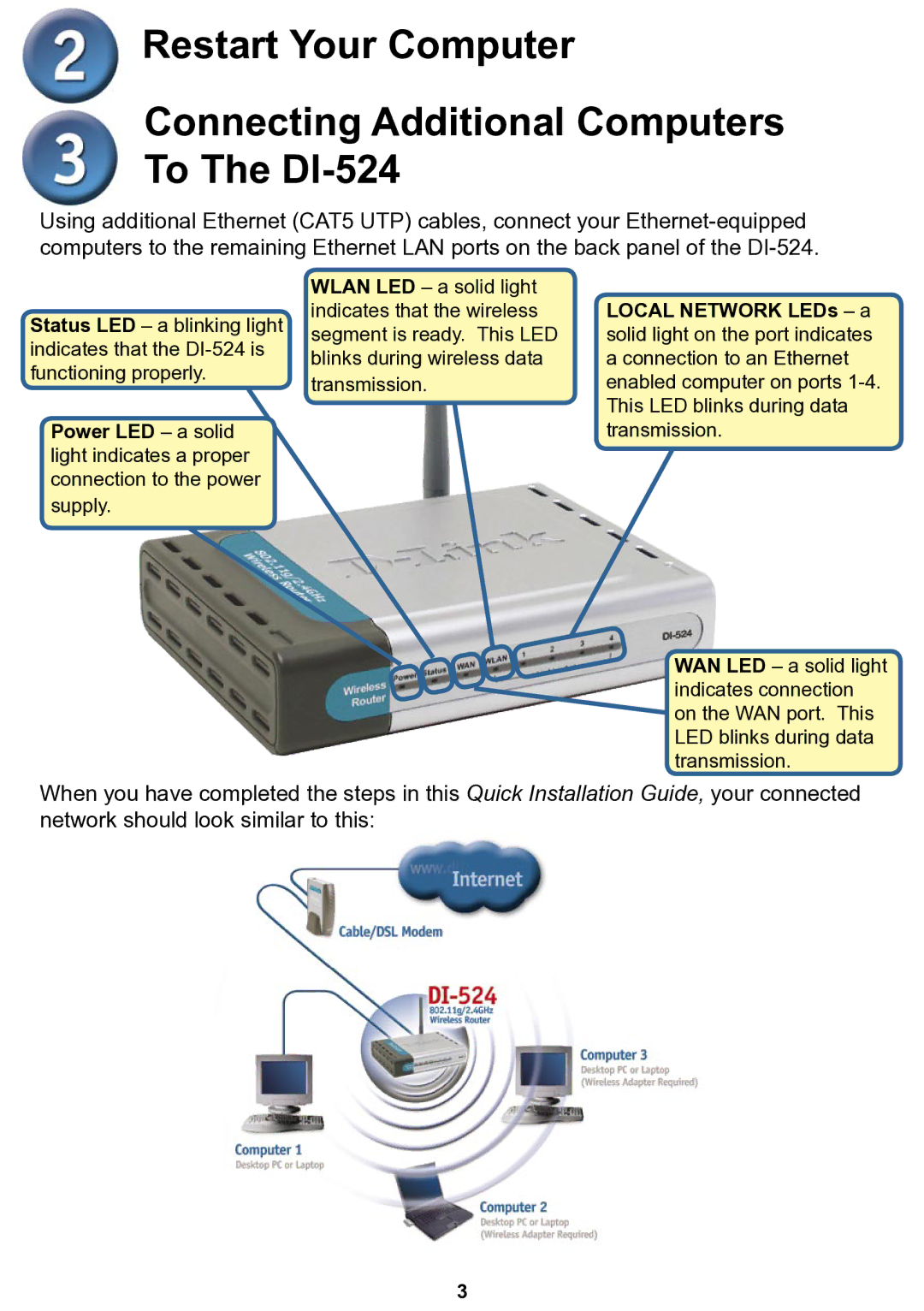 D-Link Di-524 specifications 