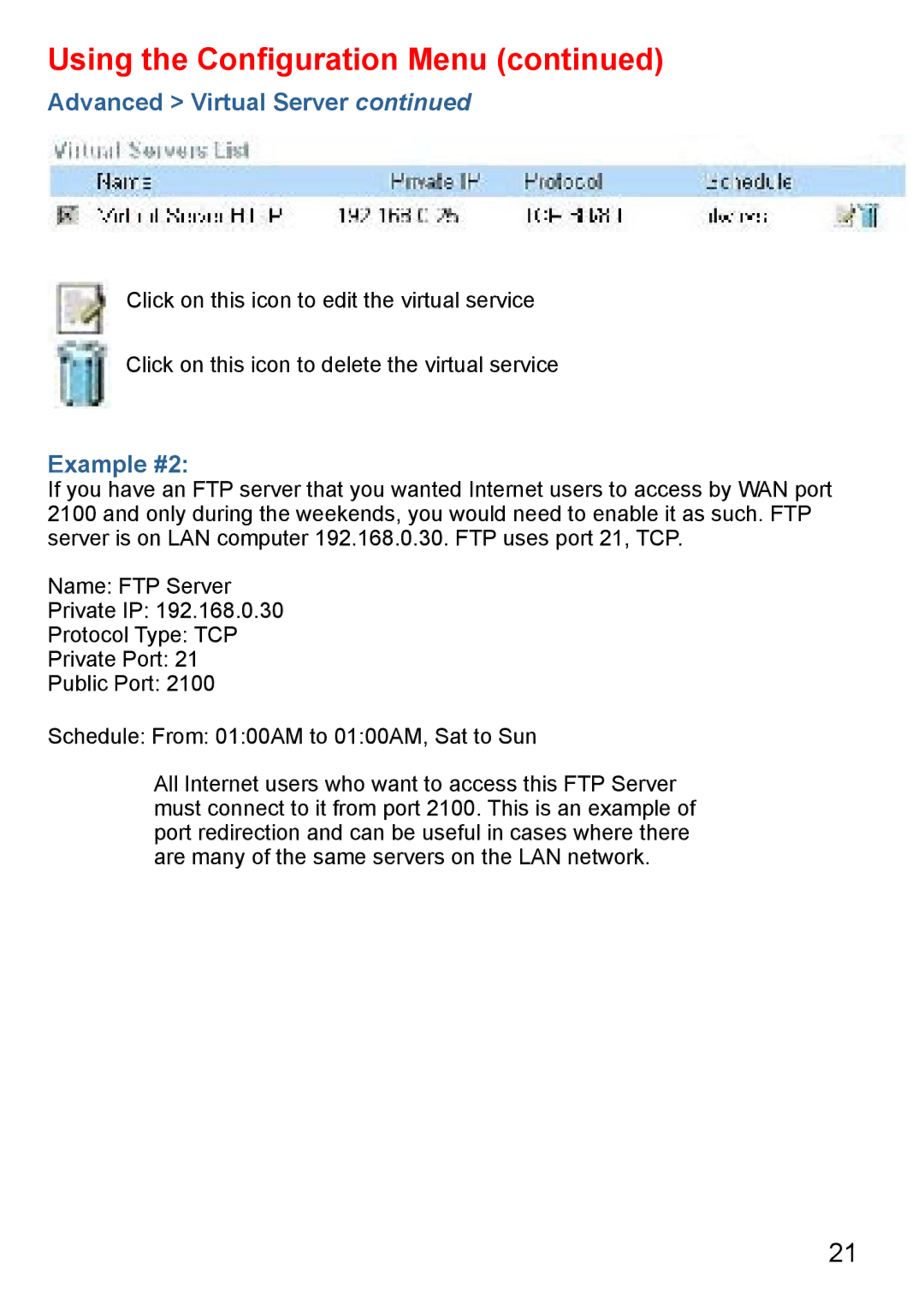 D-Link Di-524 manual Example #2 