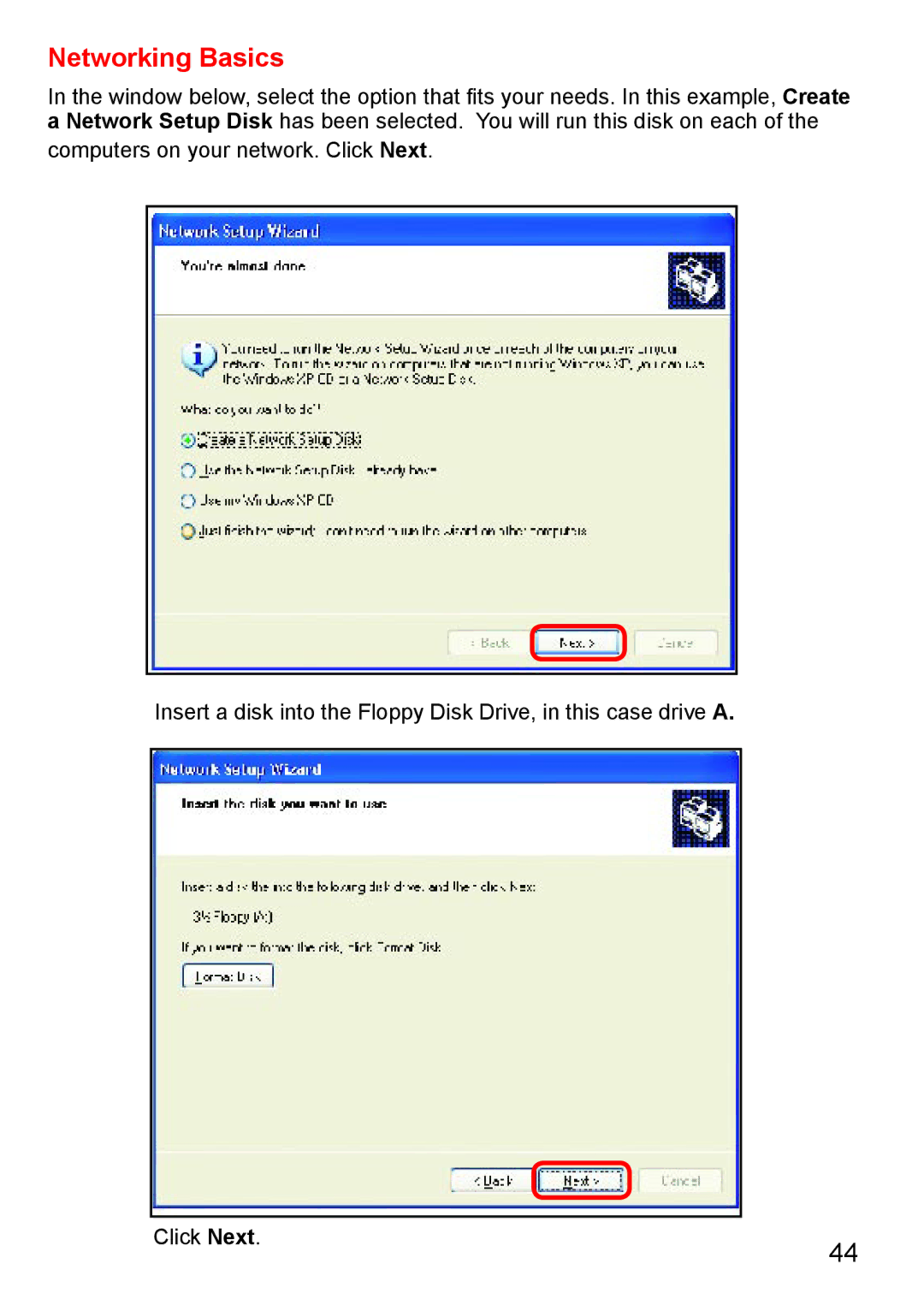 D-Link Di-524 manual Networking Basics 