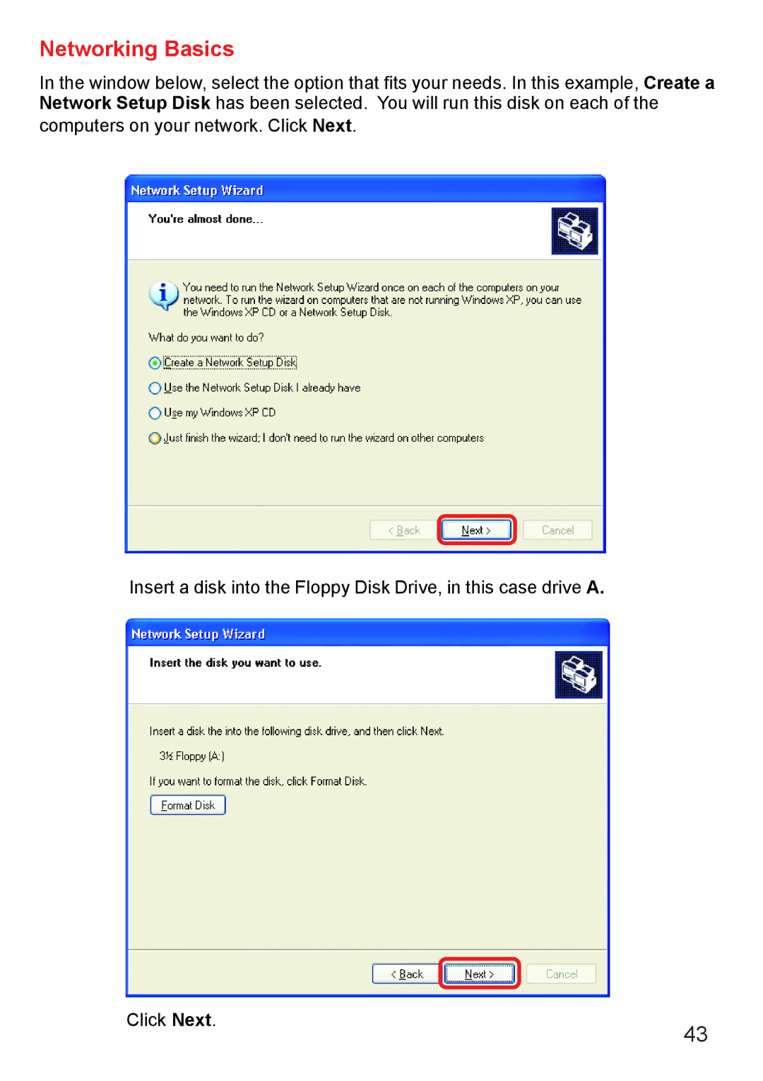 D-Link Di-524 manual Networking Basics 