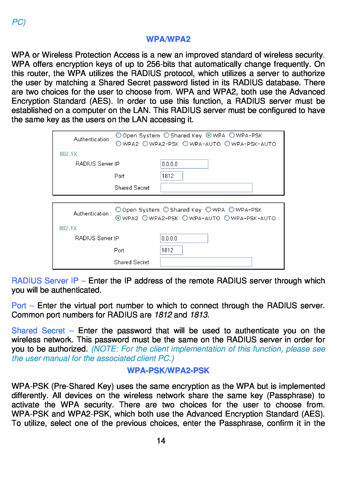 D-Link DI-524UP manual WPA/WPA2, WPA-PSK/WPA2-PSK 