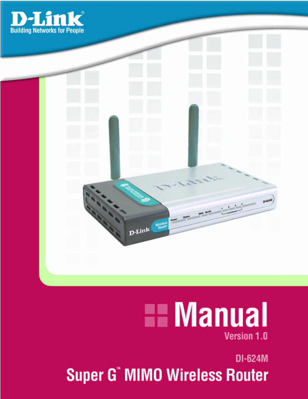 D-Link DI-624M manual 