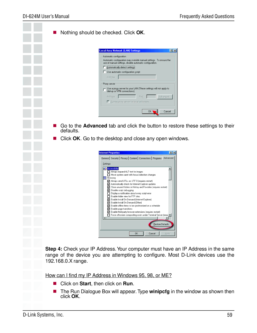 D-Link manual DI-624M User’s Manual 