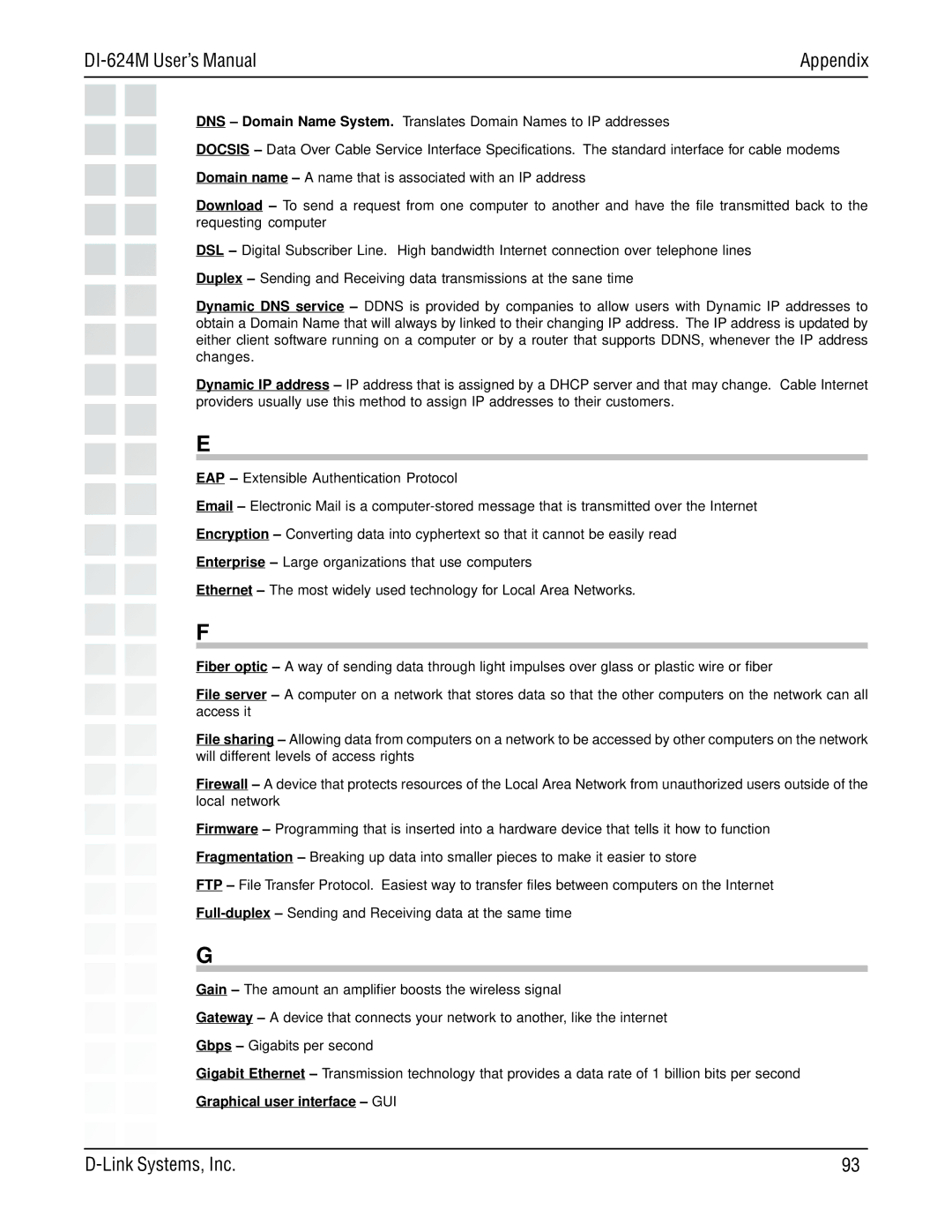 D-Link manual DI-624M User’s Manual 