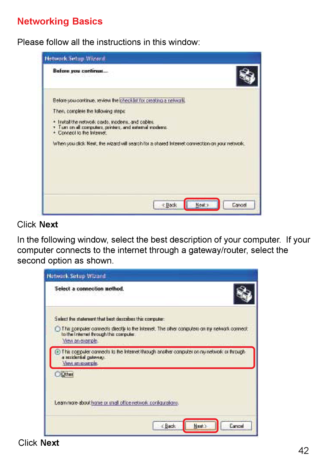 D-Link DI-707PD manual Networking Basics 