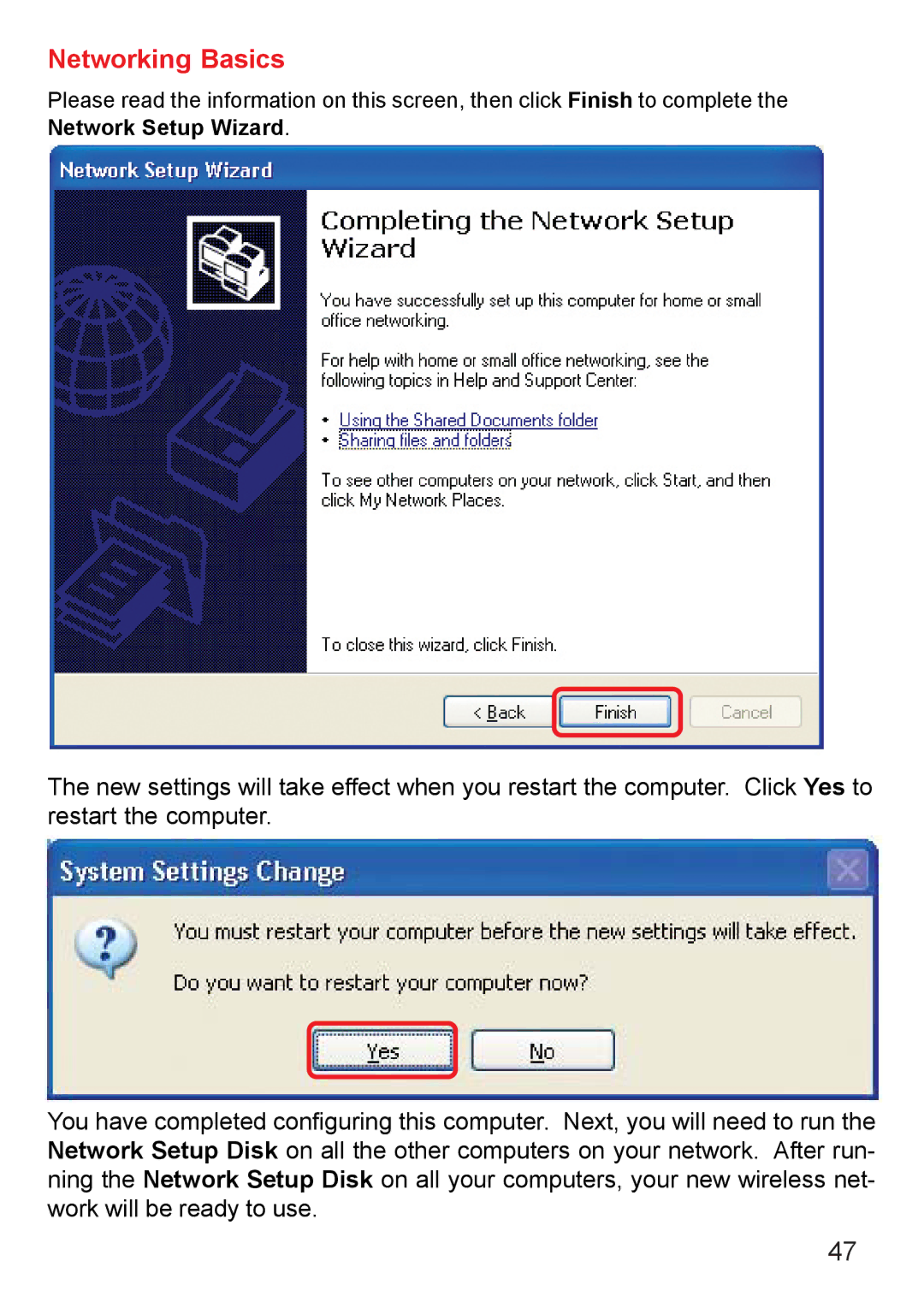 D-Link DI-707PD manual Network Setup Wizard 