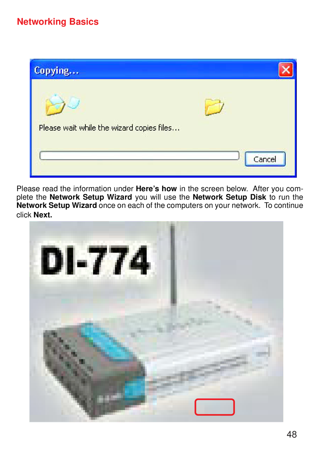 D-Link DI-774 manual Networking Basics 