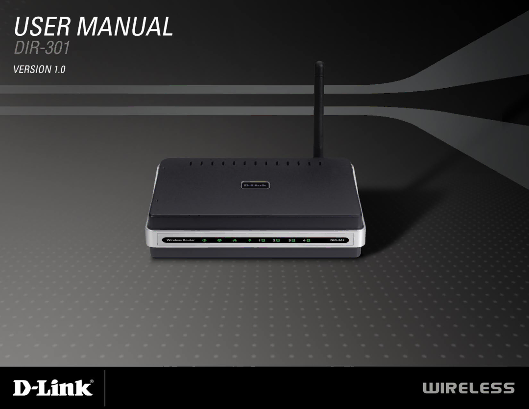 D-Link DIR-301 manual 