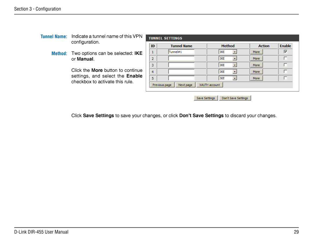 D-Link DIR-455 manual 