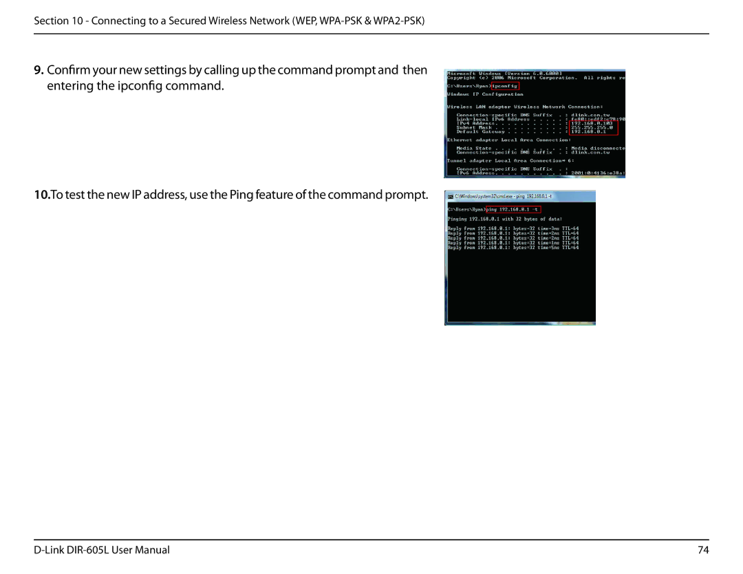 D-Link DIR-605L user manual 