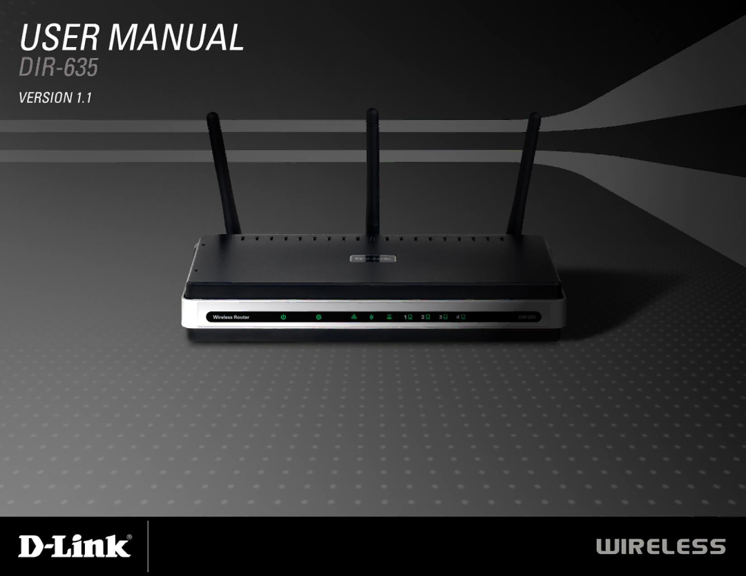 D-Link DIR-635 manual 