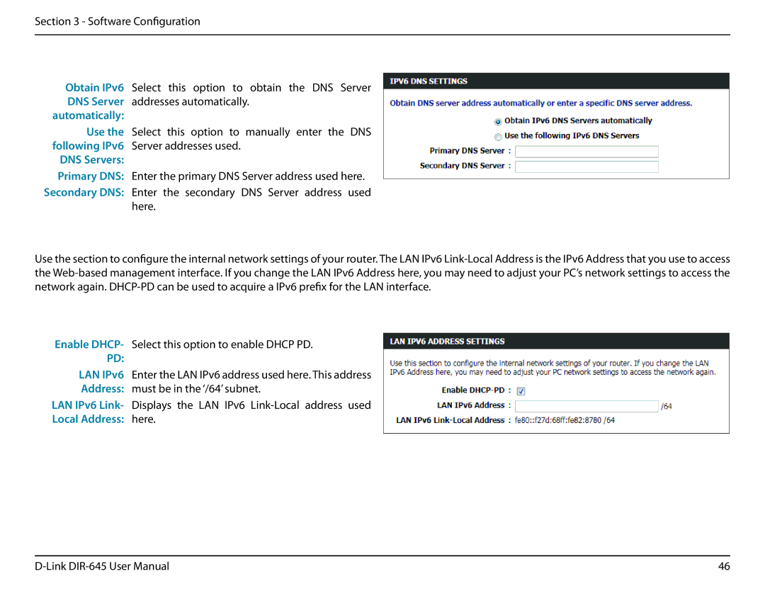 D-Link DIR-645 manual Automatically, DNS Servers, Local Address here 