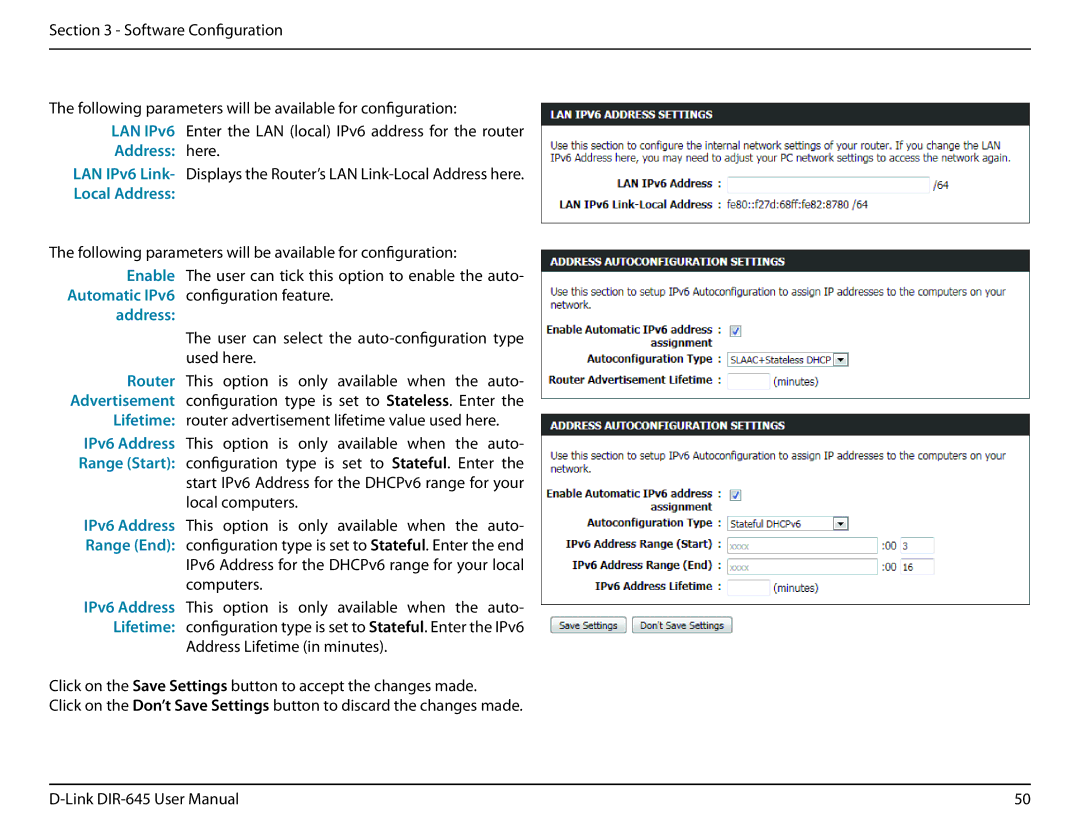 D-Link DIR-645 manual Local Address 