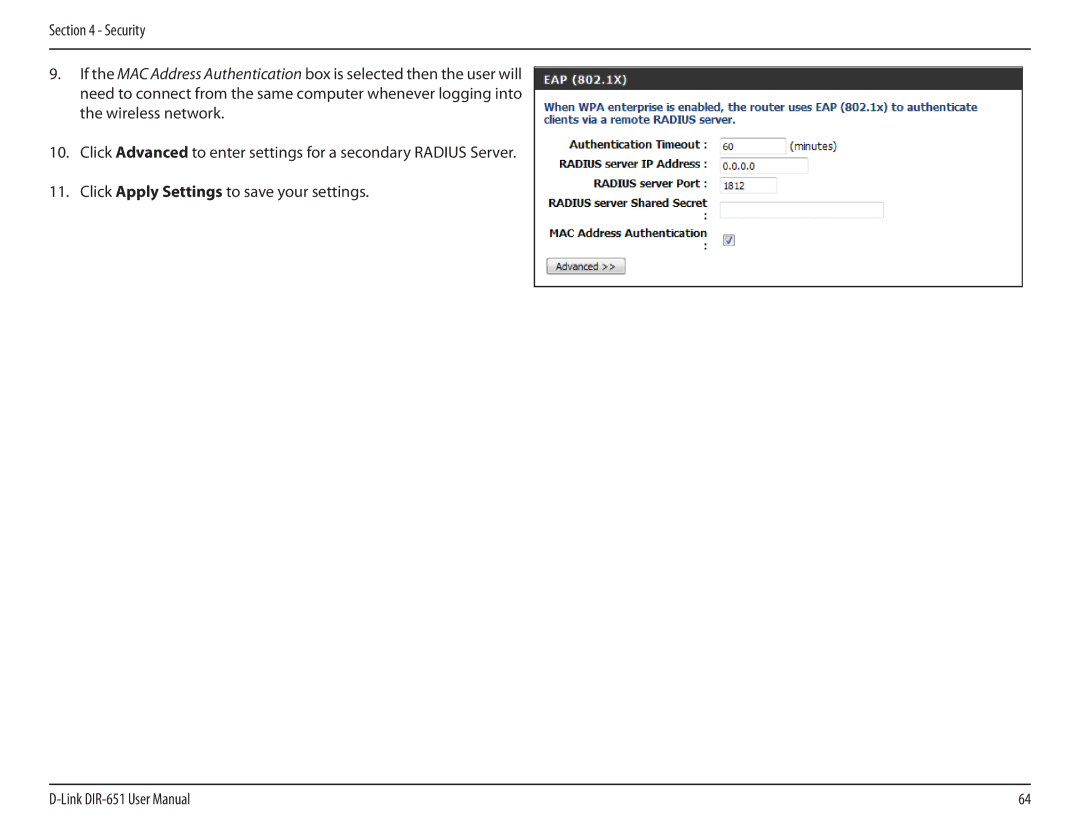 D-Link DIR-651 manual 