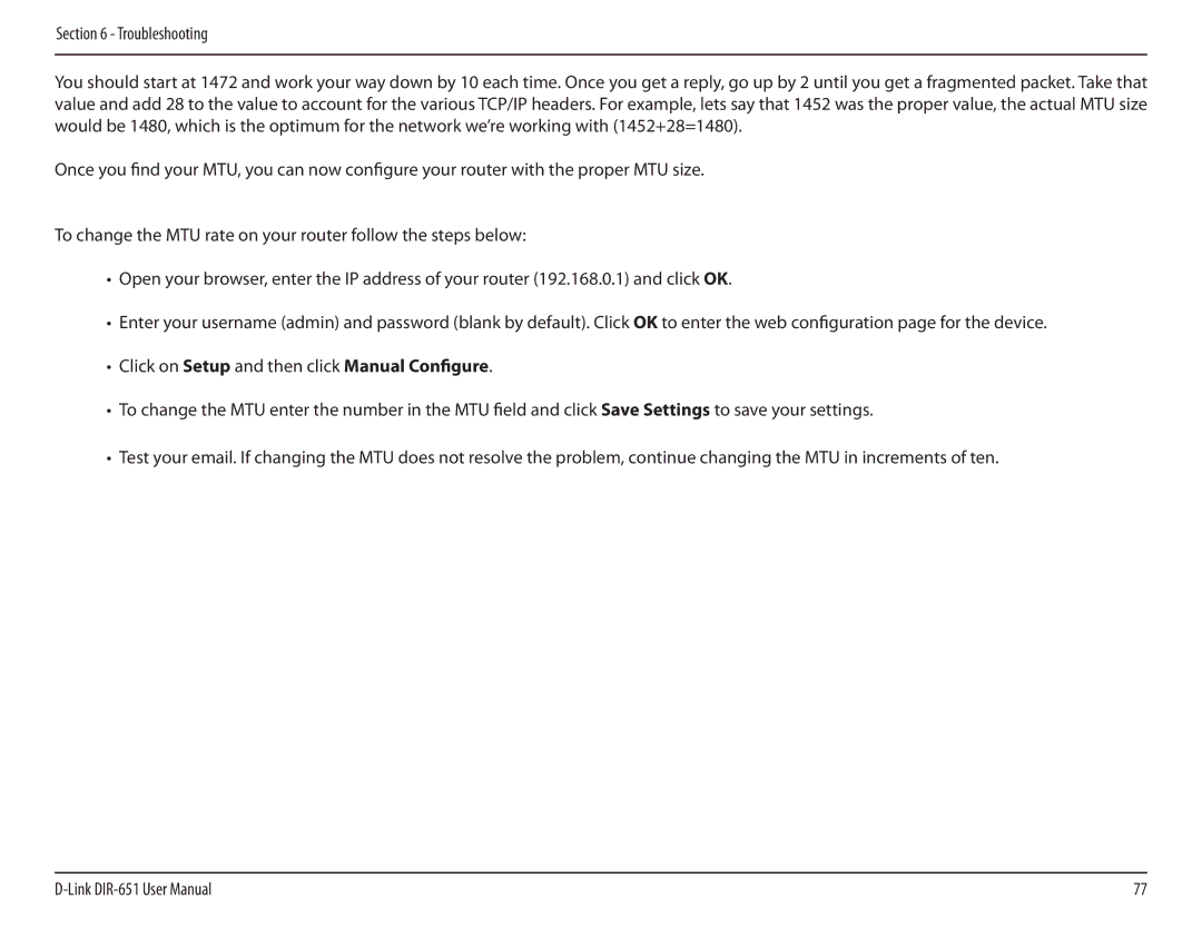 D-Link DIR-651 manual 