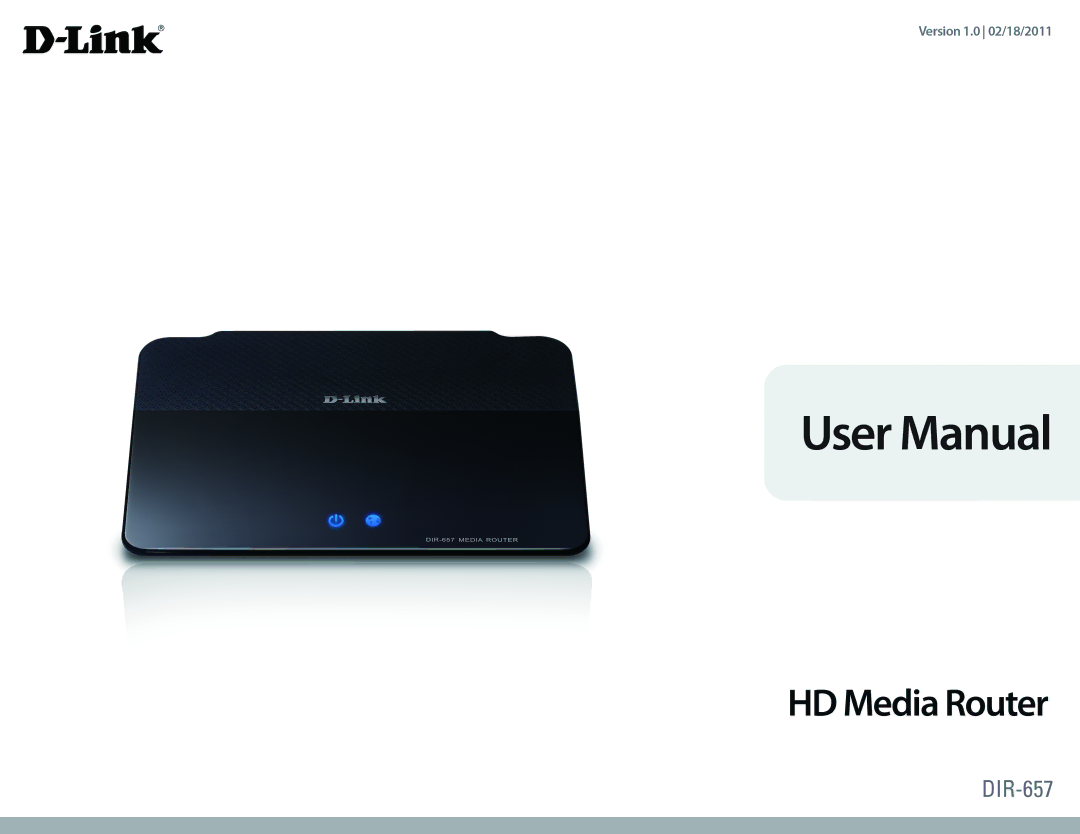 D-Link DIR-657 manual 