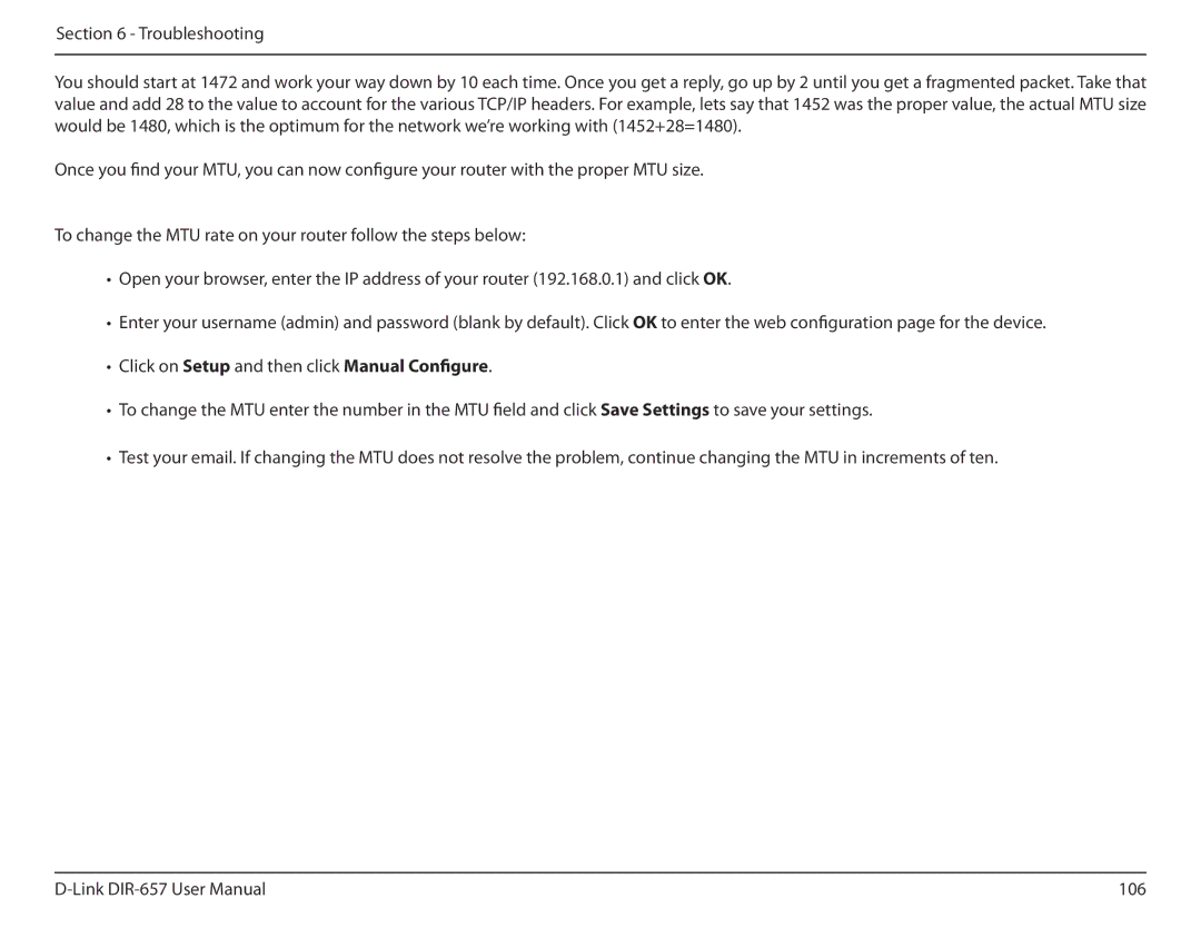 D-Link DIR-657 manual 