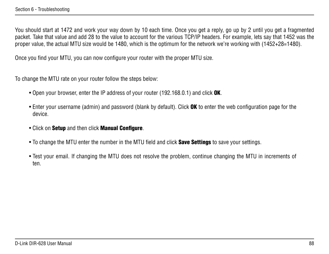 D-Link DIR-68 manual Troubleshooting 