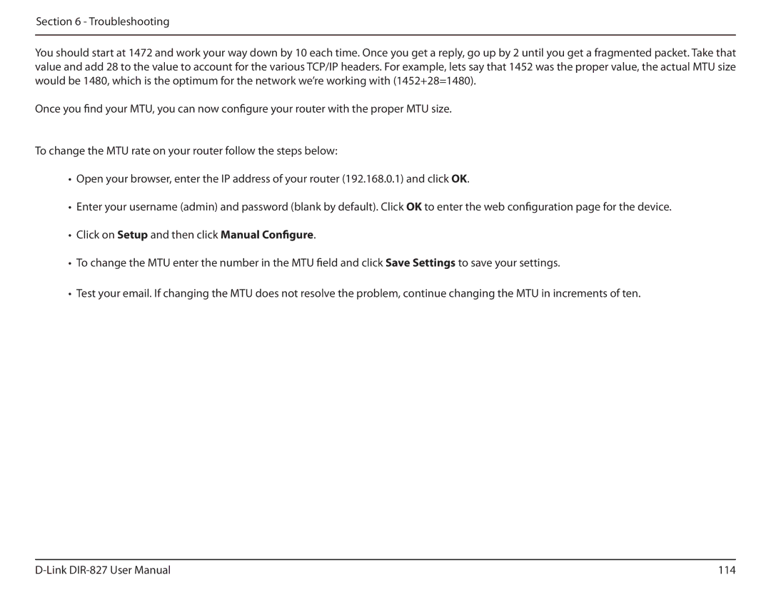 D-Link DIR-827 manual 