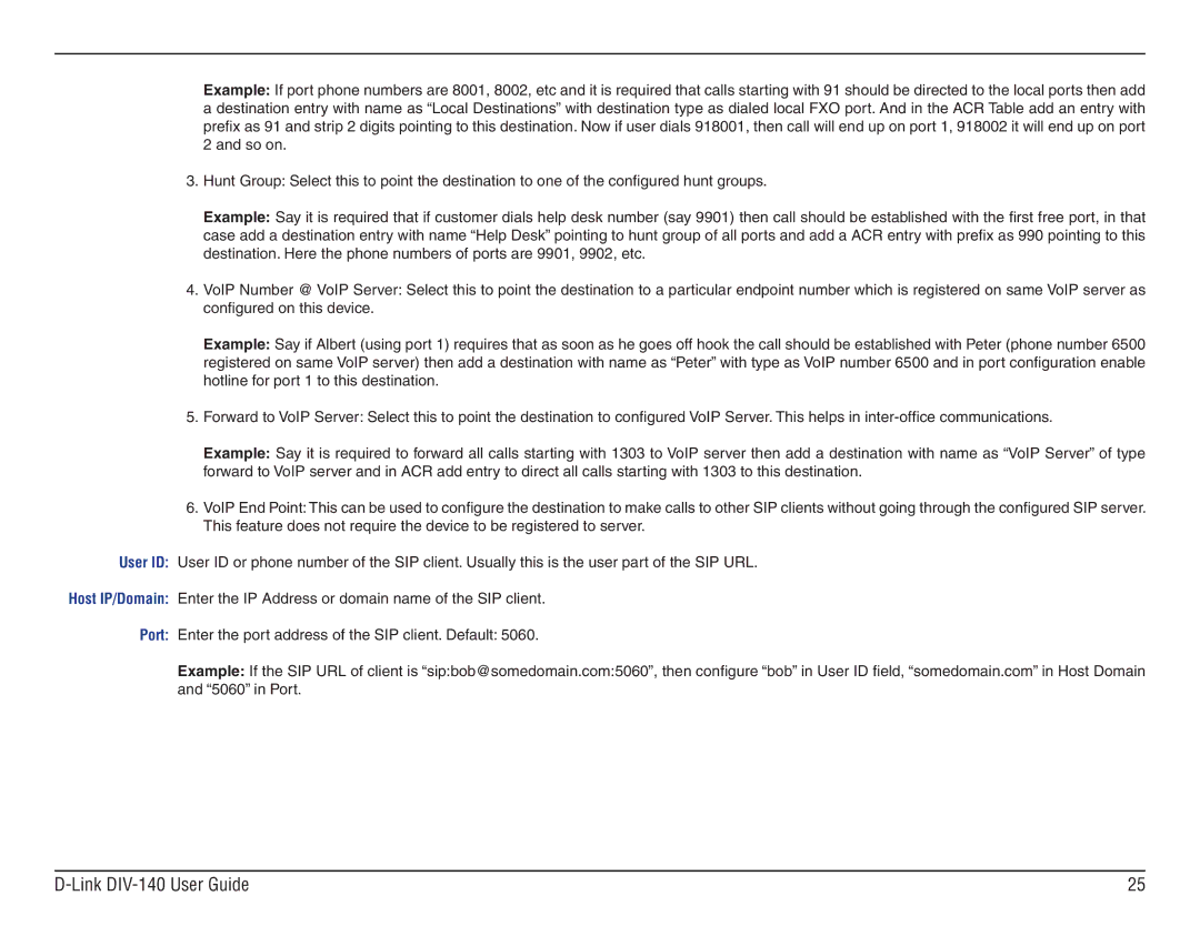 D-Link manual Link DIV-140 User Guide 