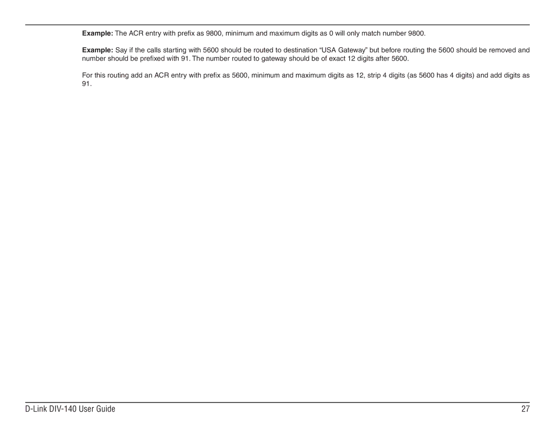 D-Link manual Link DIV-140 User Guide 