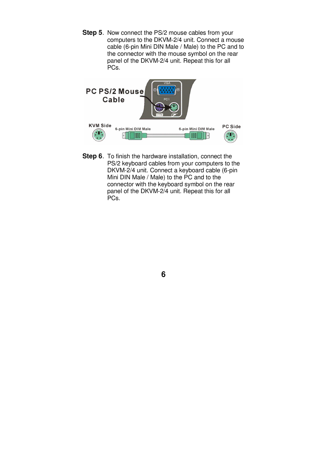 D-Link DKVM-2/4 user manual 