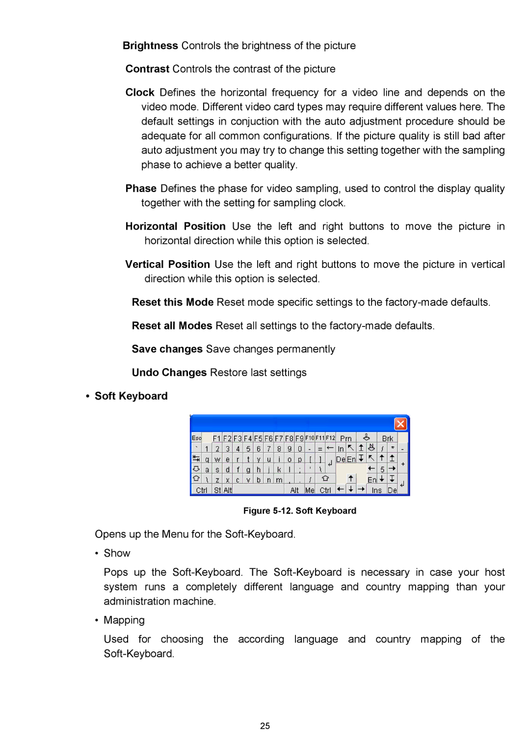 D-Link DKVM-IP1 manual Soft Keyboard 