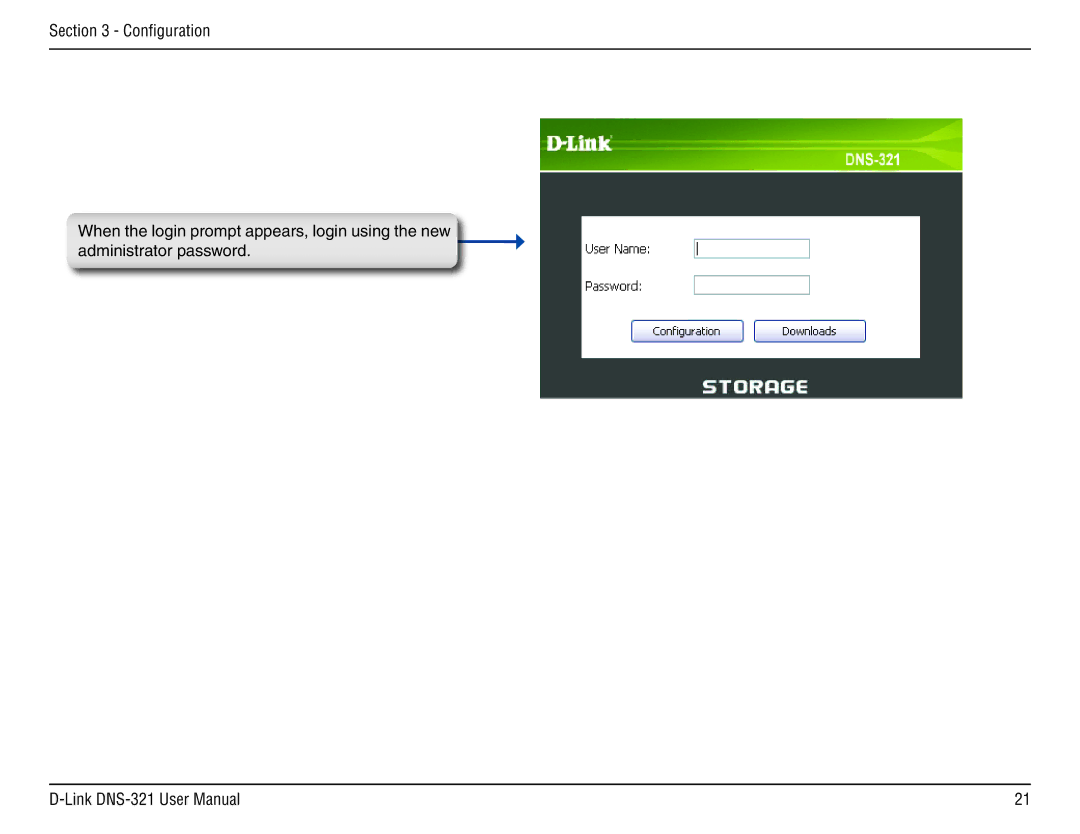 D-Link DNS-321 manual 