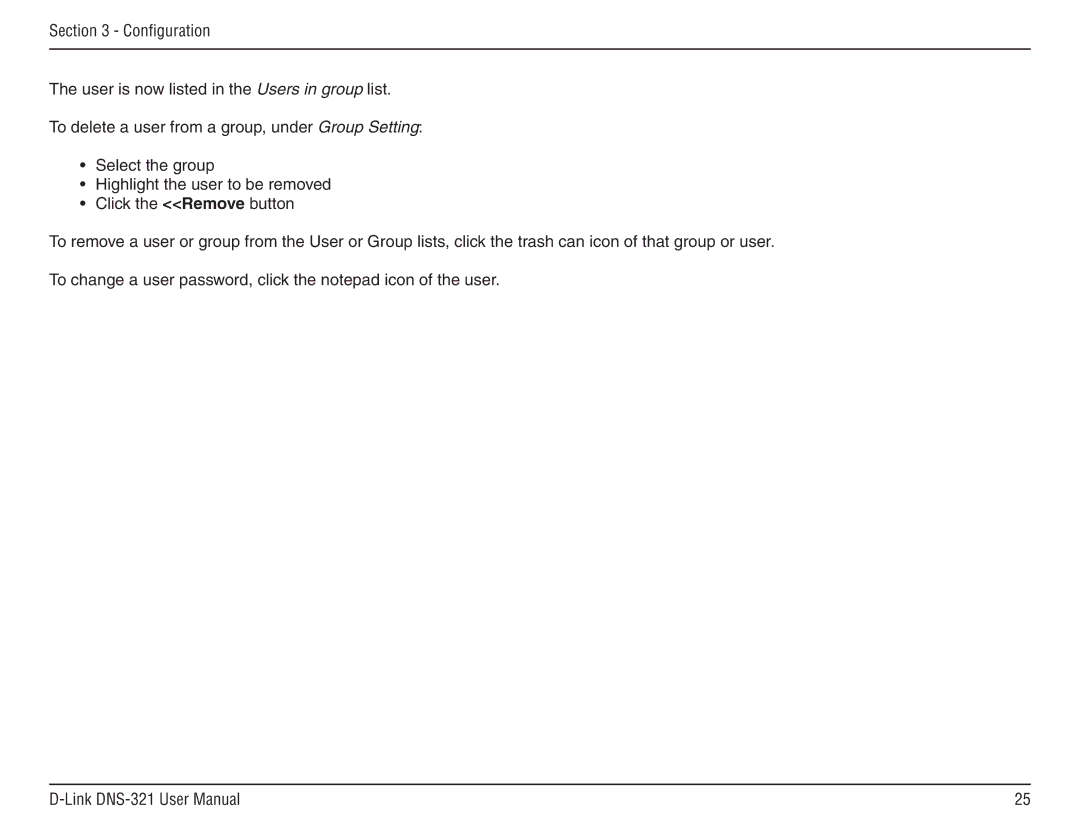 D-Link DNS-321 manual 