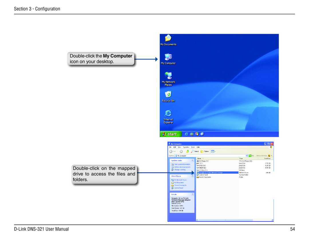 D-Link DNS-321 manual 