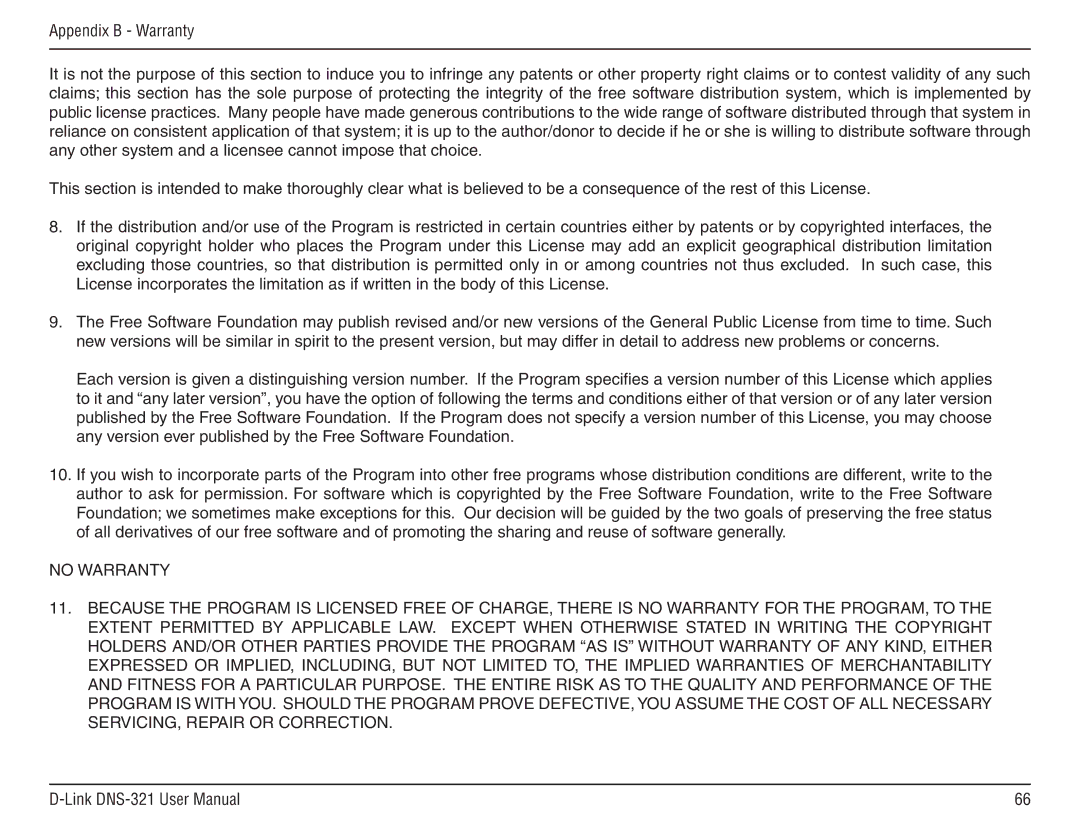 D-Link DNS-321 manual 