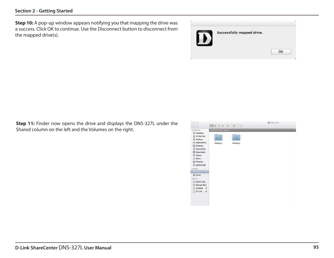 D-Link DNS327L user manual Getting Started 