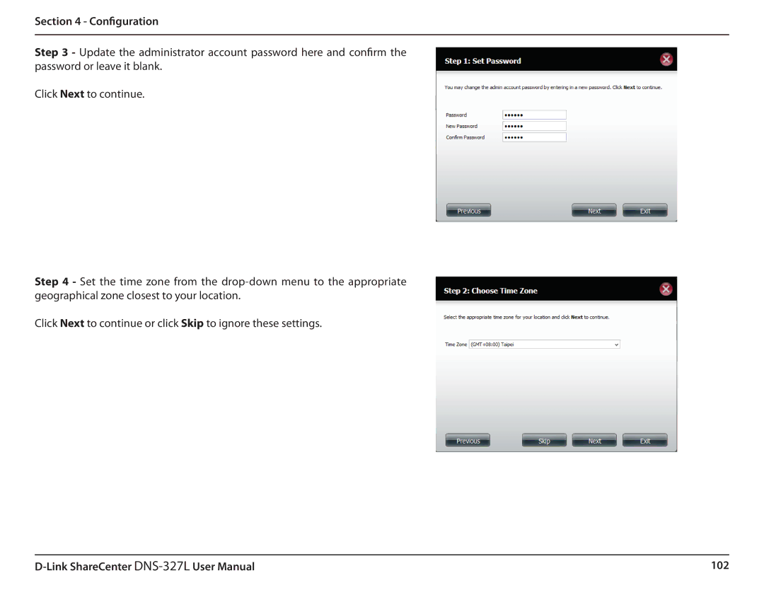 D-Link DNS327L user manual 102 