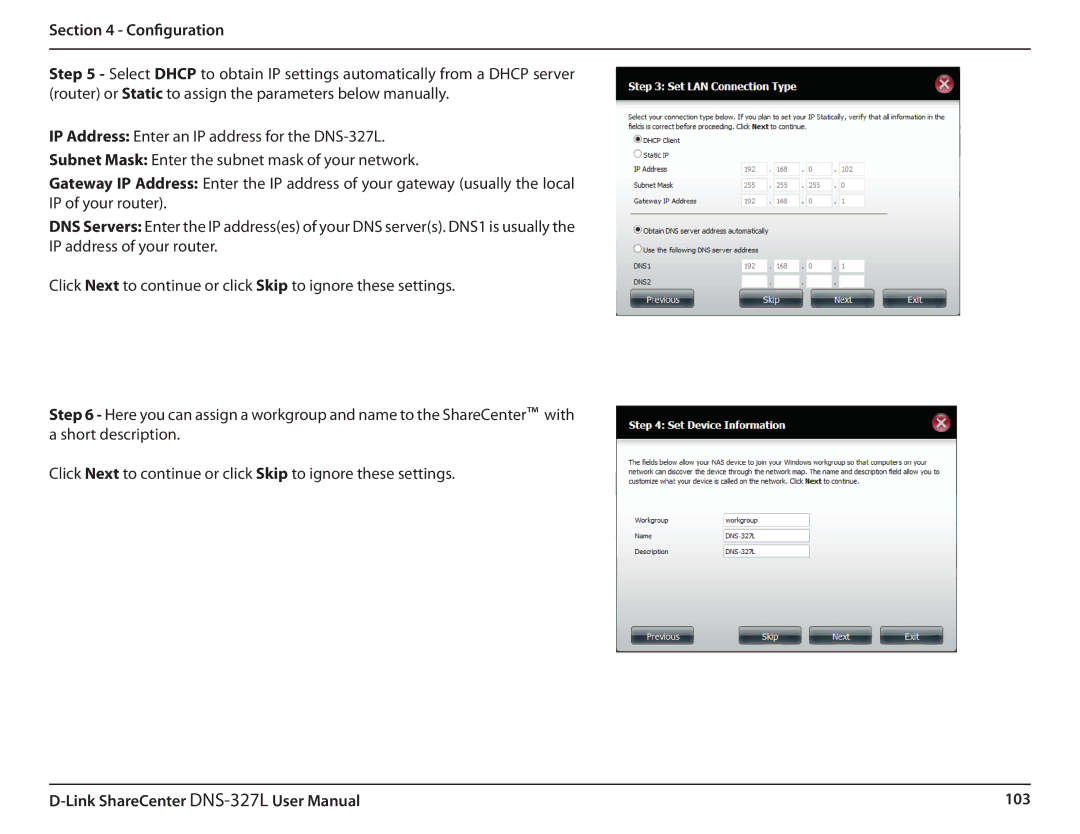 D-Link DNS327L user manual 103 