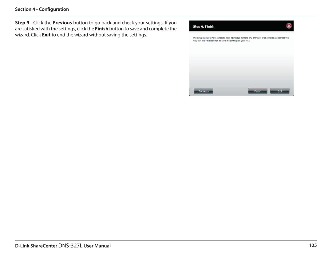 D-Link DNS327L user manual 105 