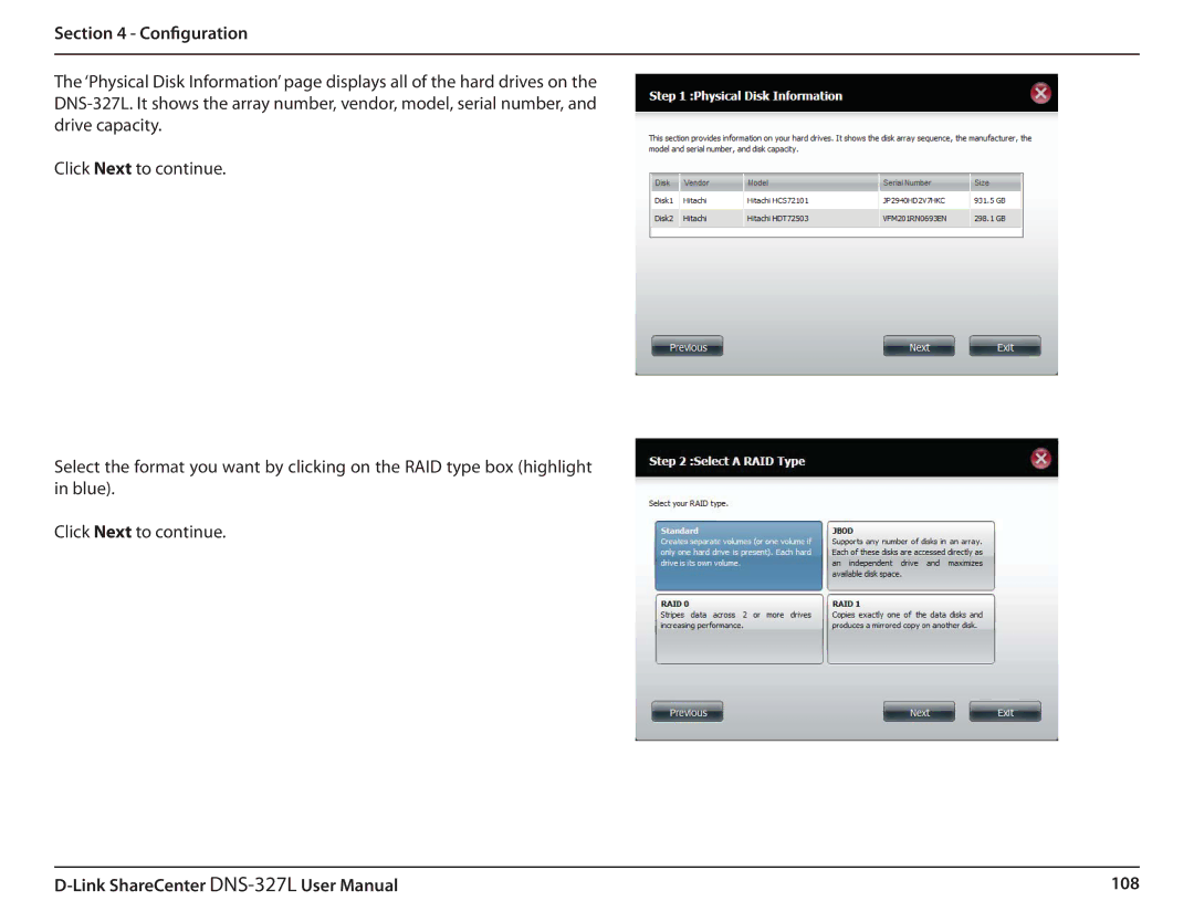 D-Link DNS327L user manual 108 