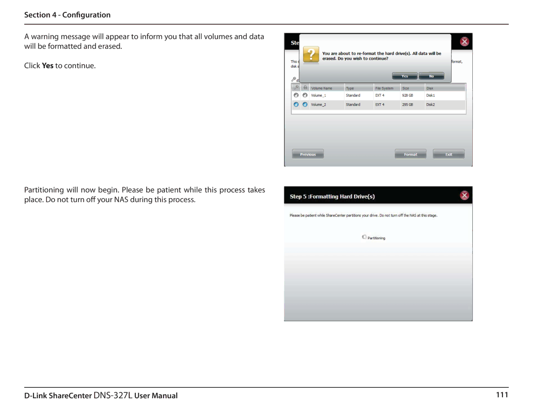 D-Link DNS327L user manual 111 