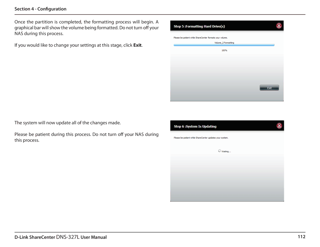 D-Link DNS327L user manual 112 