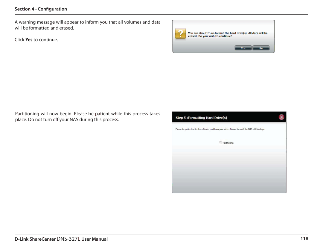 D-Link DNS327L user manual 118 