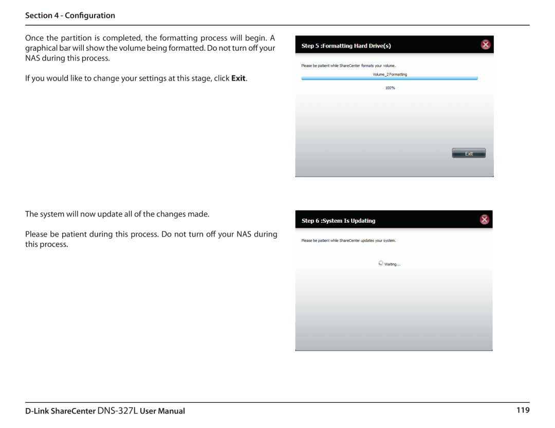 D-Link DNS327L user manual 119 