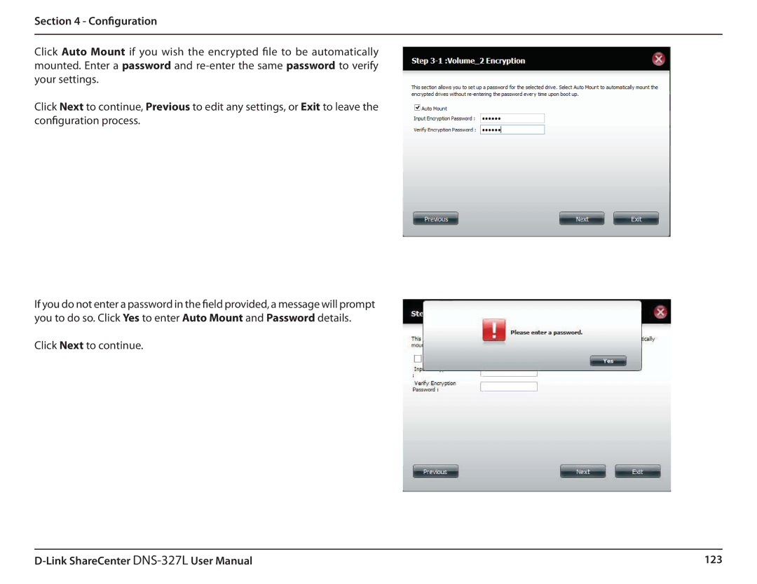 D-Link DNS327L user manual 123 