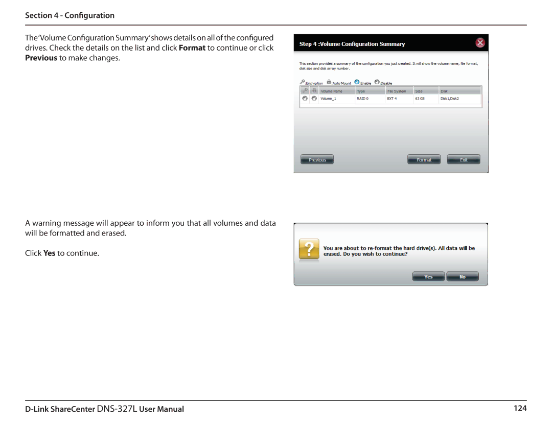 D-Link DNS327L user manual 124 