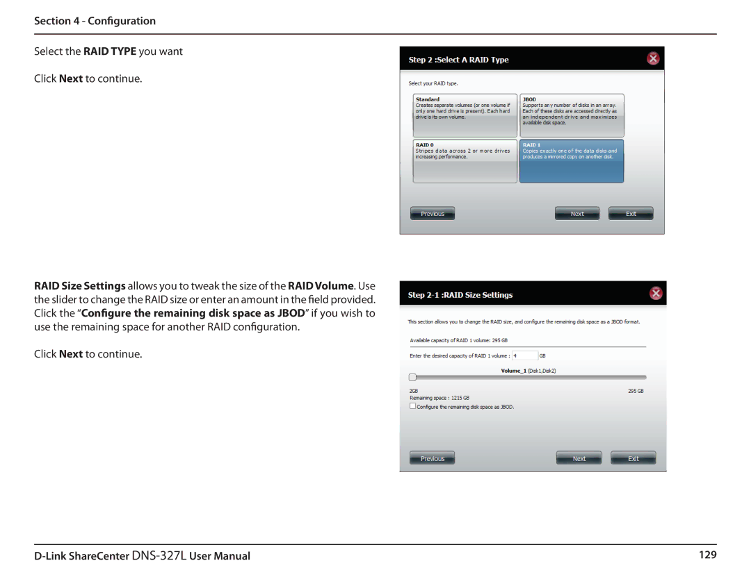 D-Link DNS327L user manual 129 